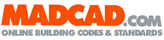 MADCAD.com Online Building Codes and Standards Logo